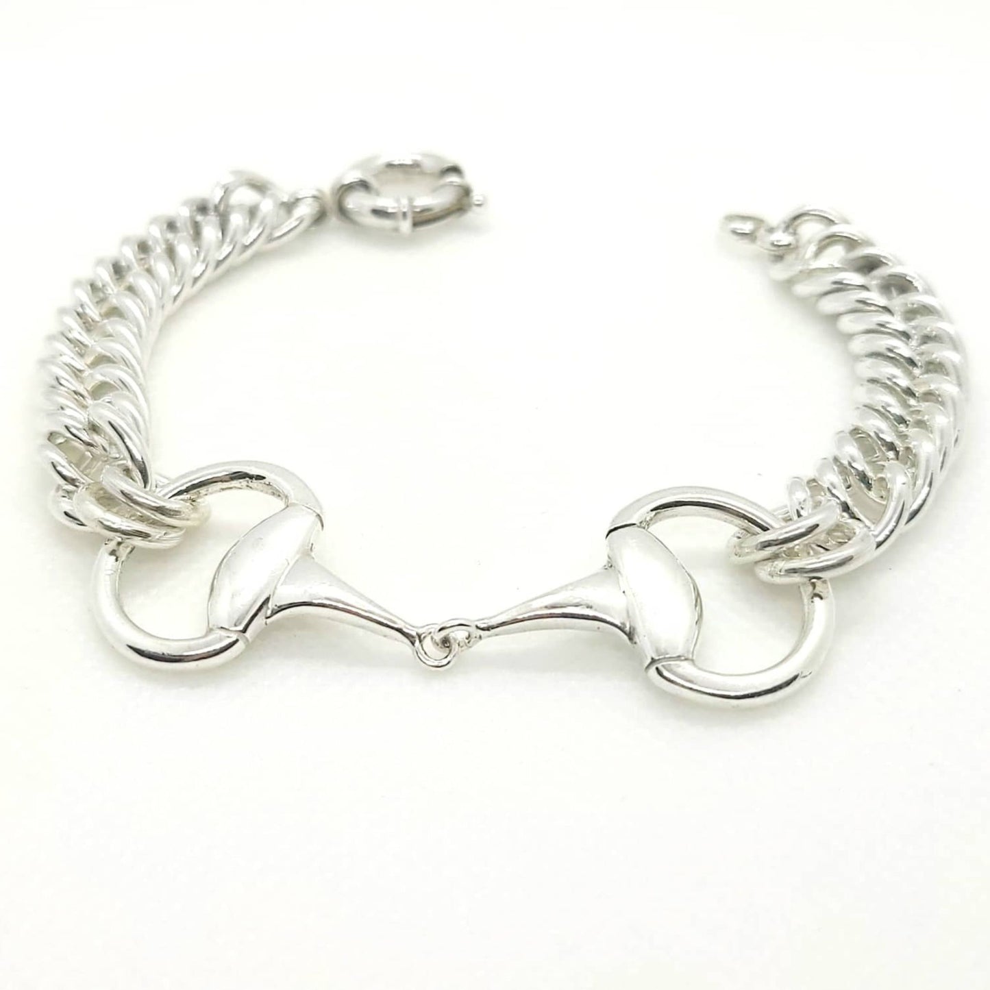 Snaffle Curb Chain Bracelet