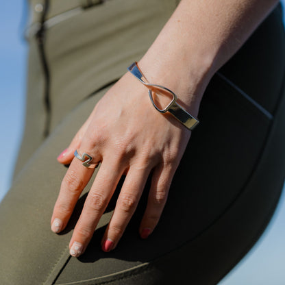 Jump Stirrup Bangle