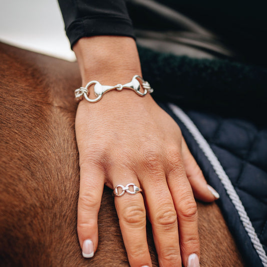 Snaffle Curb Chain Bracelet
