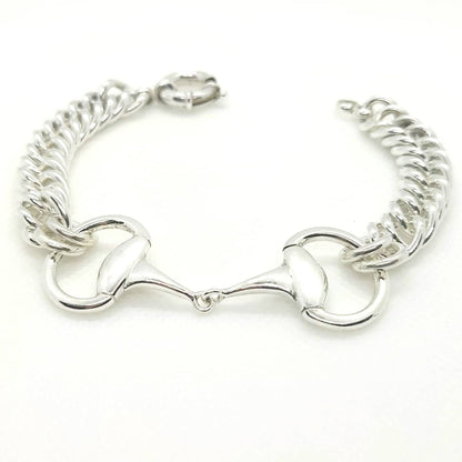 Snaffle Curb Chain Bracelet