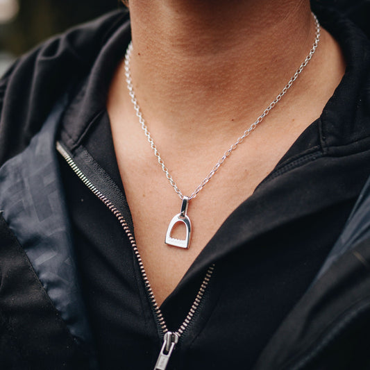 Small Stirrup Pendant