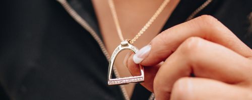 Diamond Set Stirrup Jewellery