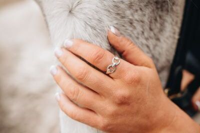 Sterling Silver Snaffle Ring